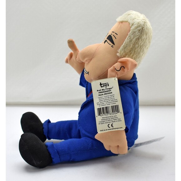 President George W Bush Pull My Finger President Doll - 2003 Tekky Toys - Picture 4 of 8